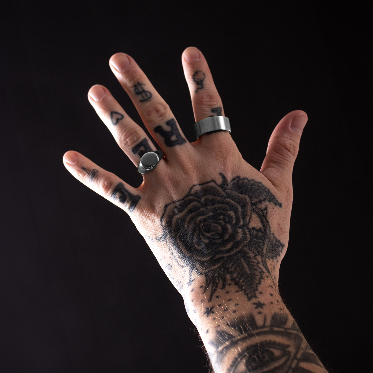 Hits Hits : Brushed Finish Band Ring