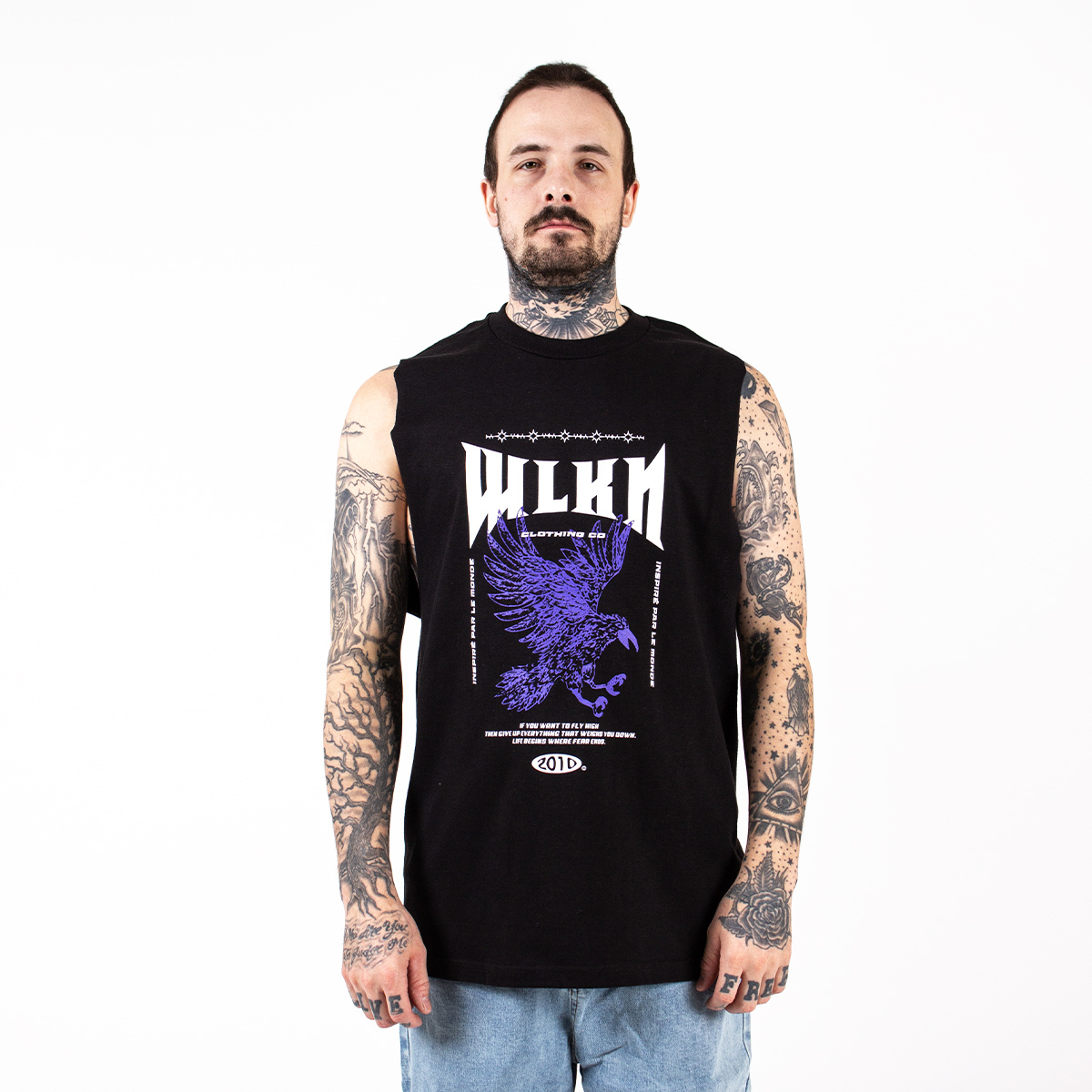 WLKN WLKN : Flying Sleeveless T-Shirt