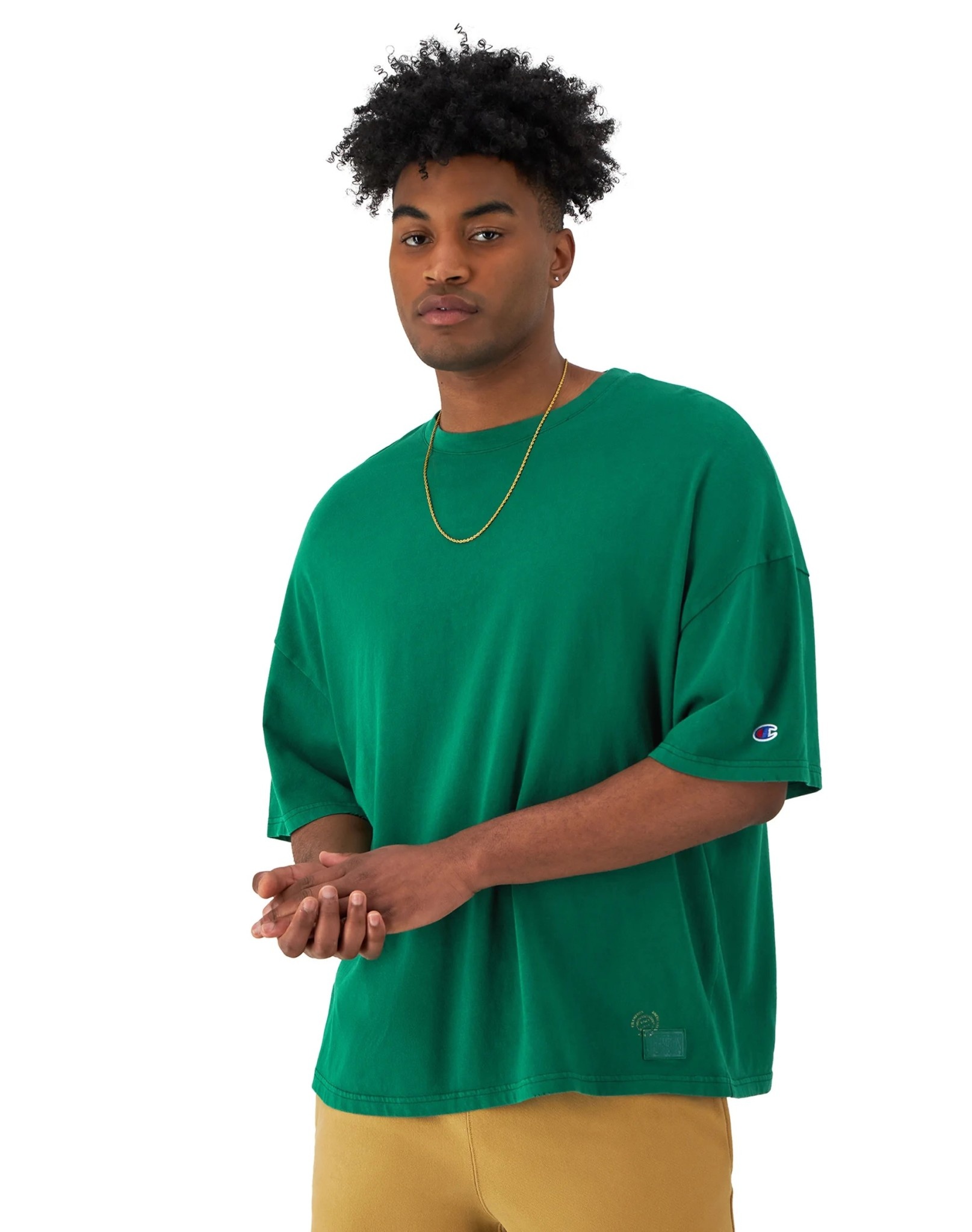 Champion Champion : Riggins Drop Shoulder Tee - Dark