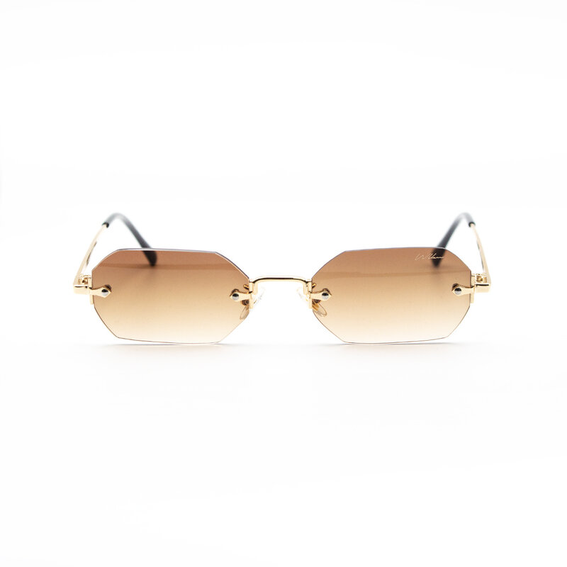 WLKN WLKN : Tiberius Oval Rimless Sunglasses