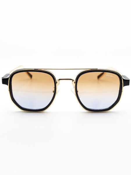 WLKN WLKN : Seeley Gold Frame Sunglasses