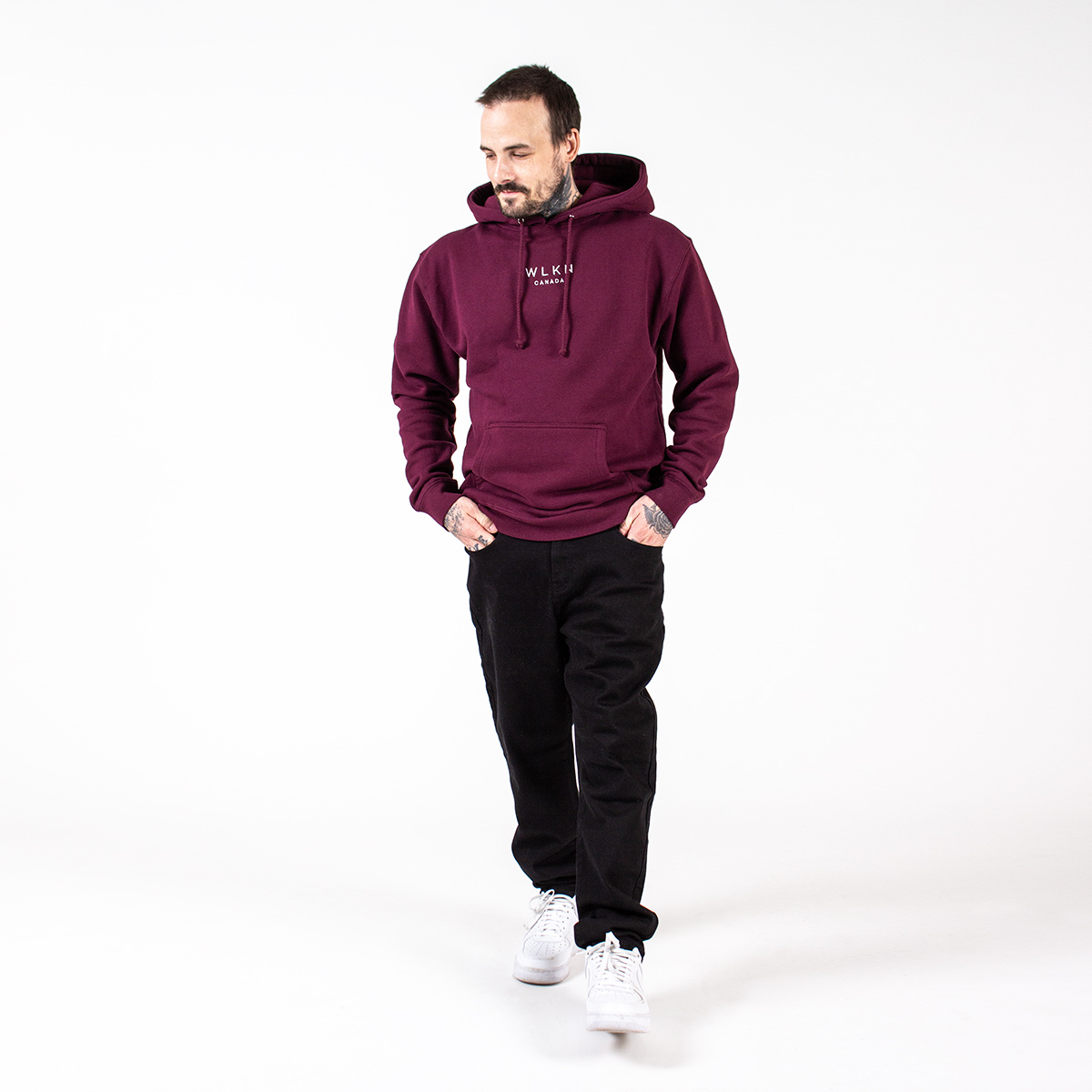 WLKN WLKN : The Country Hoodie - Maroon