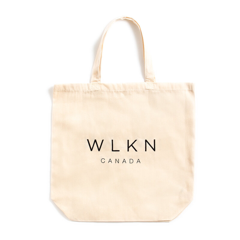 WLKN WLKN : The Earth Tote Bag Natural O/S