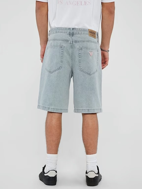 Guess Guess : Herringbone Loose Denim Short