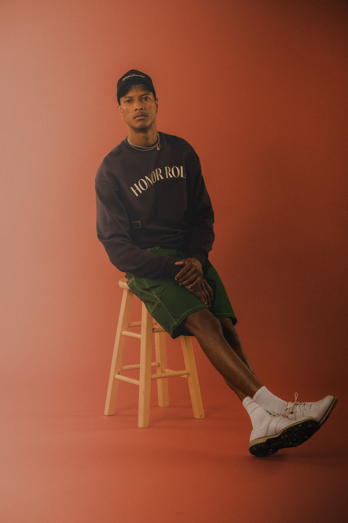 Students Students : Honor Roll Crew Sweater - Navy