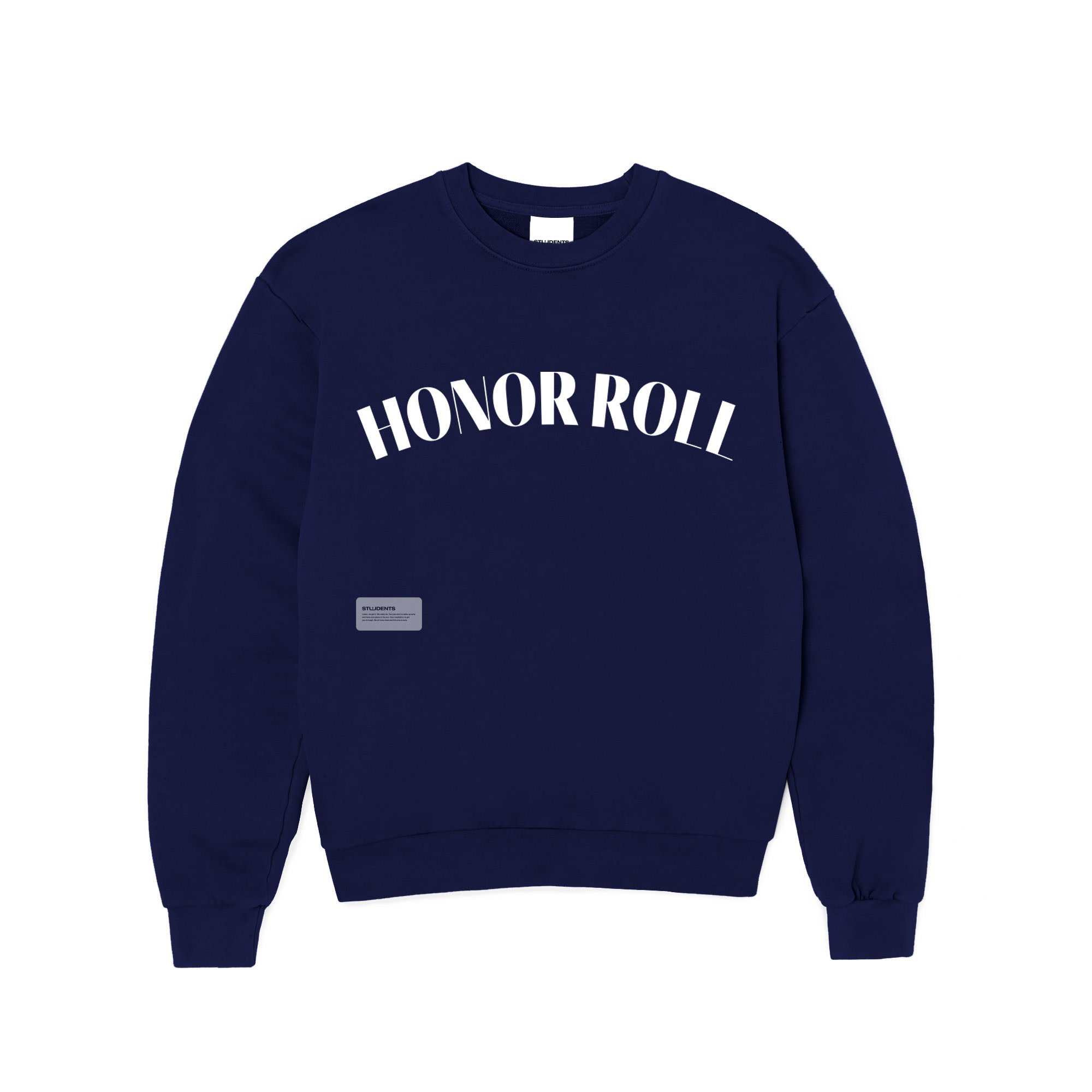 Students Students : Honor Roll Crew Sweater - Navy