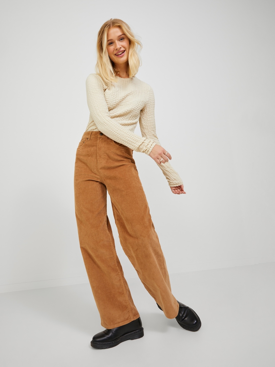 JJXX JJXX : Wide Corduroy Highwaist Pants