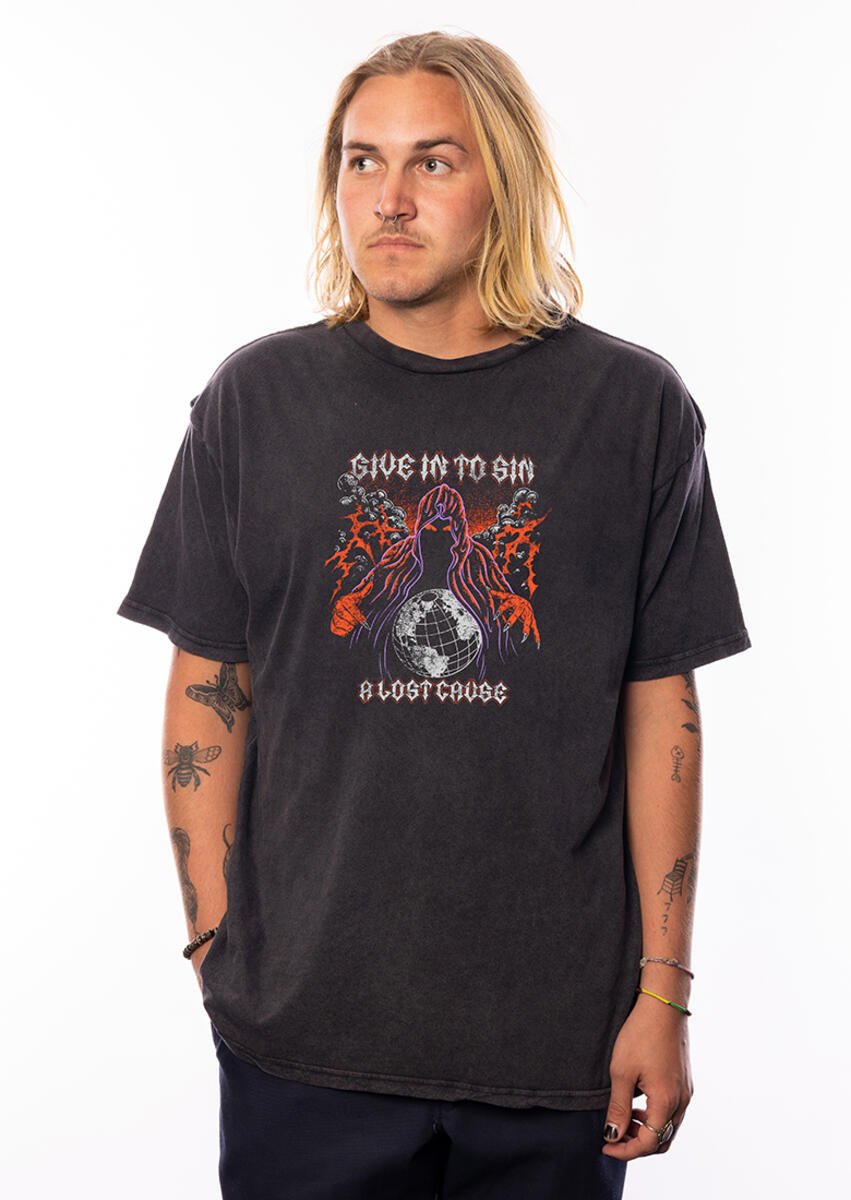 A Lost Cause A Lost Cause : Give in to Sin Vintage Tee