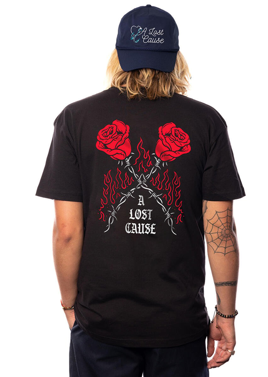 A Lost Cause A Lost Cause : Burning Rose Tee