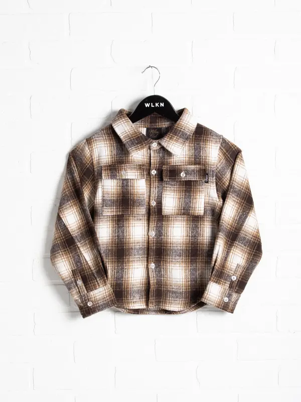 WLKN WLKN : Junior Social Plaid Shirt