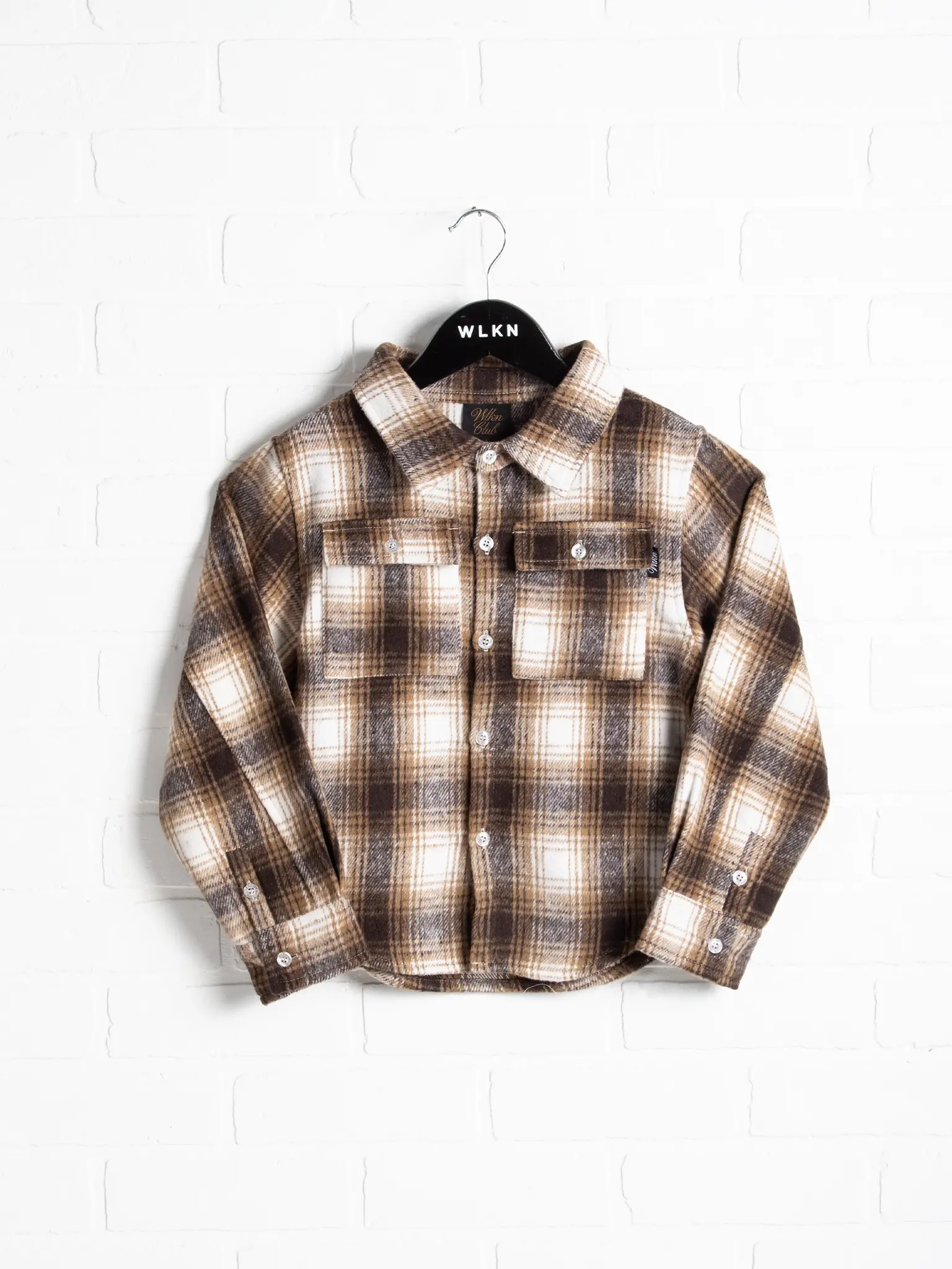 WLKN WLKN : Junior Social Plaid Shirt