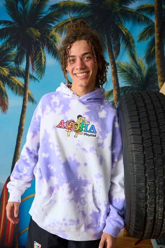 Staycoolnyc Stay Cool nyc : Aloha Tie-Dye Hoodie