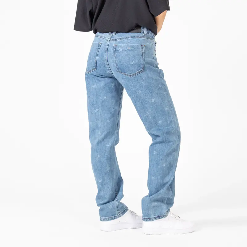 WLKN WLKN : The Allover Loose Fit Denim Pants