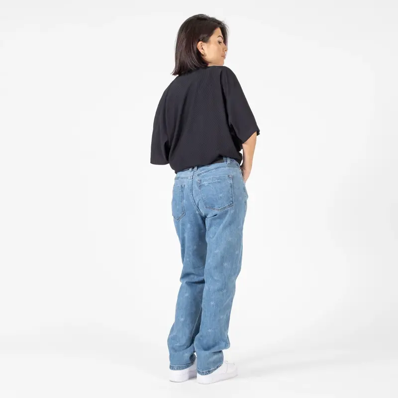 WLKN WLKN : The Allover Loose Fit Denim Pants