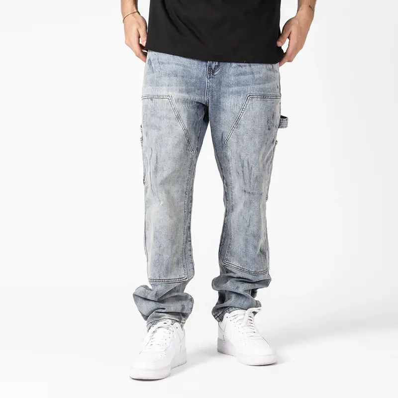 WLKN WLKN : Hammer Loose Fit Denim Pants