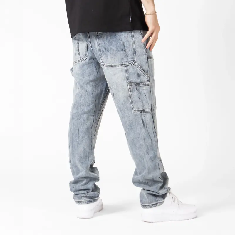 WLKN WLKN : Hammer Loose Fit Denim Pants