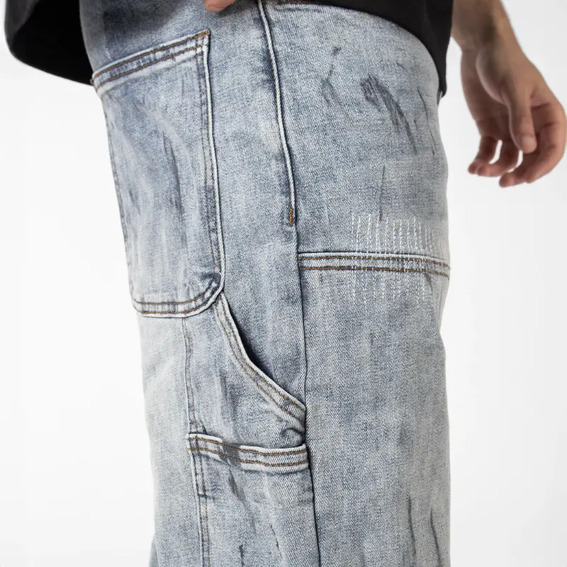 WLKN WLKN : Hammer Loose Fit Denim Pants