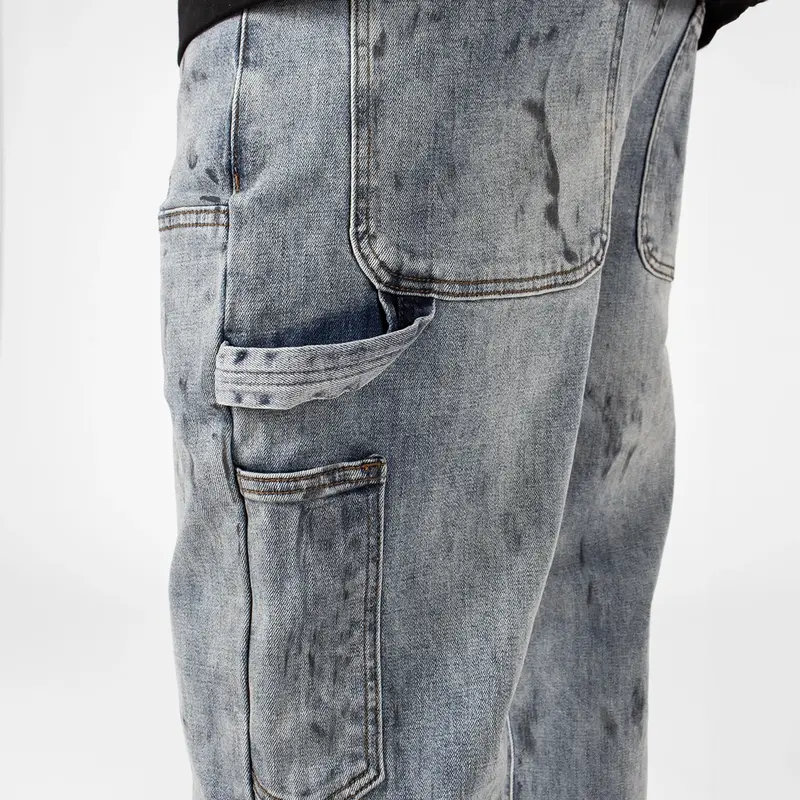 WLKN WLKN : Hammer Loose Fit Denim Pants