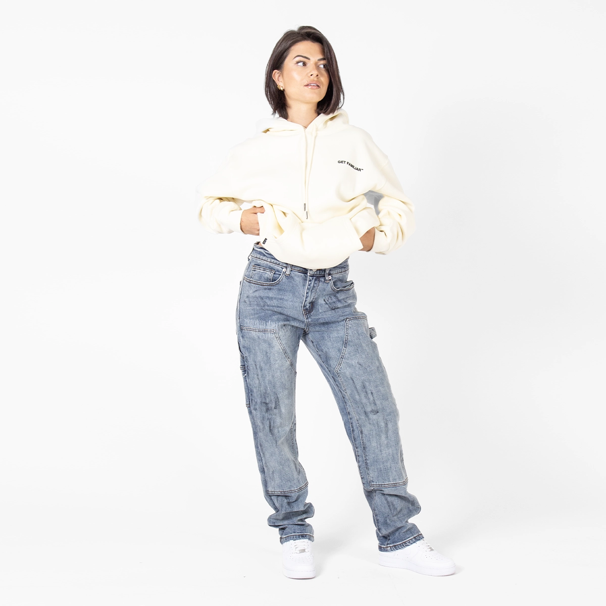 WLKN WLKN : Hammer Loose Fit Denim Pants