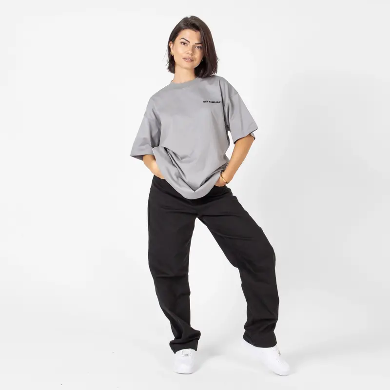 WLKN WLKN : Tonal Baggy Fit Denim Pants