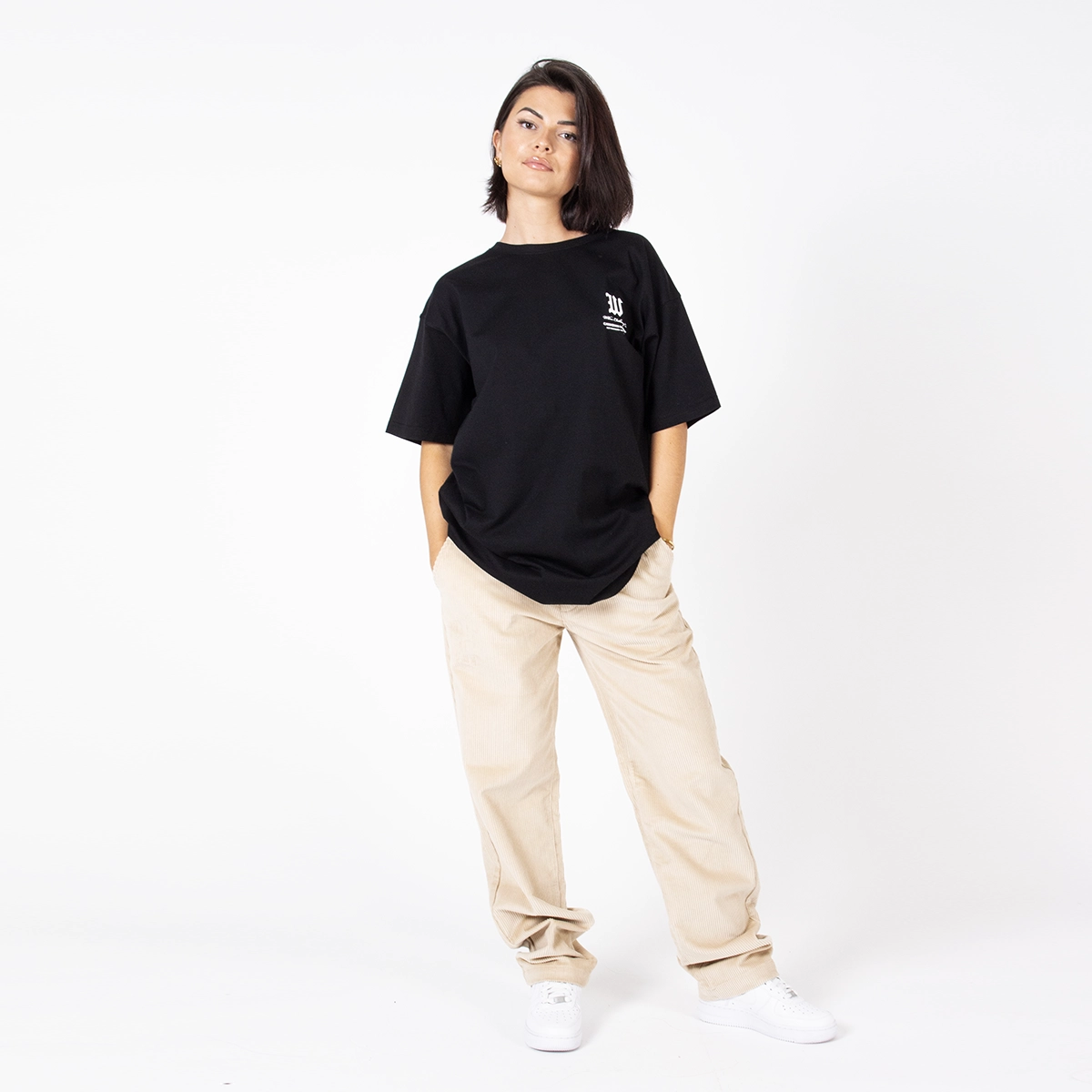 WLKN WLKN : Club Loose Fit Corduroy Pants