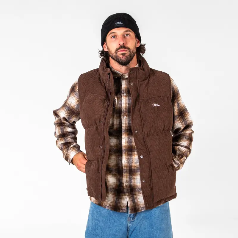 WLKN WLKN : Private Corduroy Puffer Vest