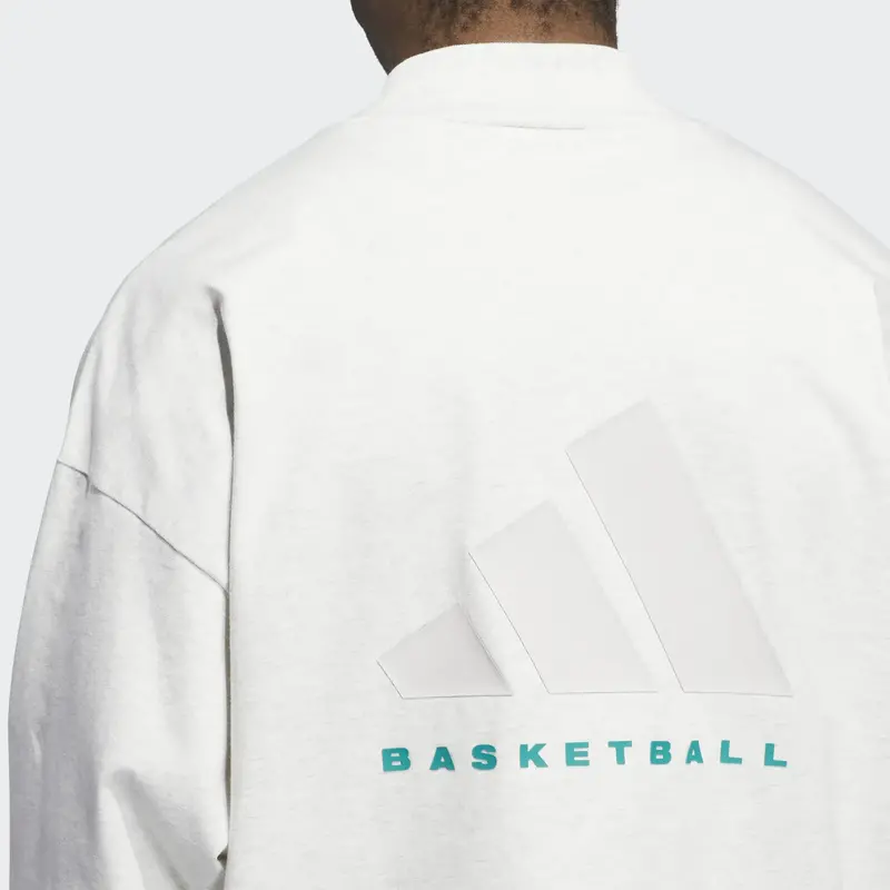 Adidas Adidas : Oversize L/S Basketball Tee