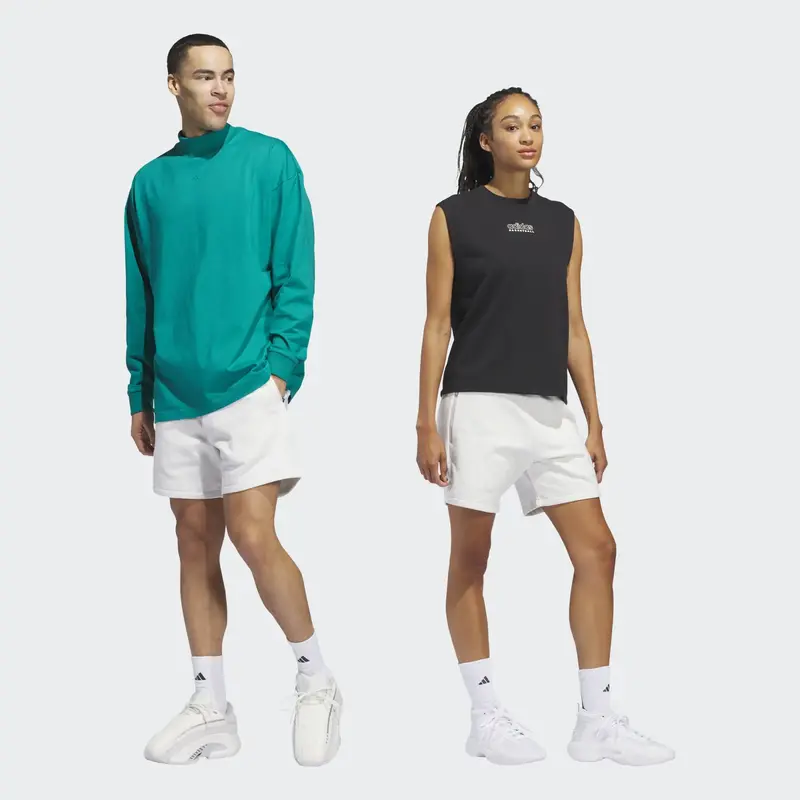 Adidas Adidas : Relaxed Fleece Basketball Shorts