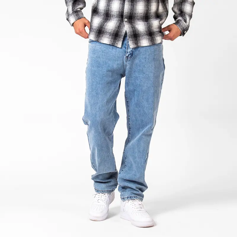 WLKN WLKN : Davis Loose Fit Denim Pants