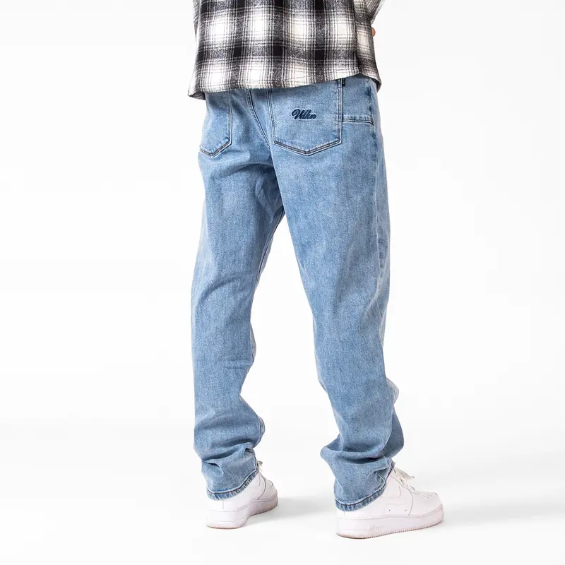 WLKN WLKN : Davis Loose Fit Denim Pants