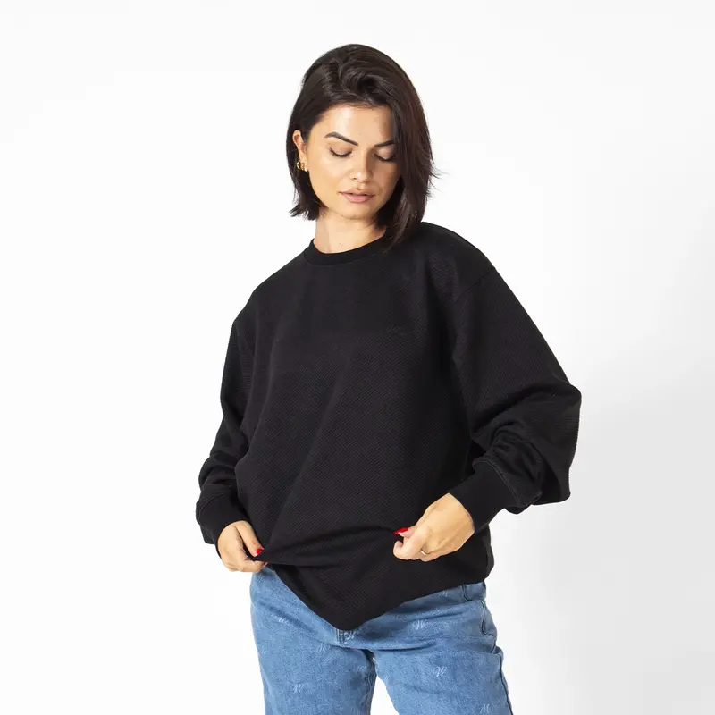 WLKN WLKN : Club Pleated Crewneck