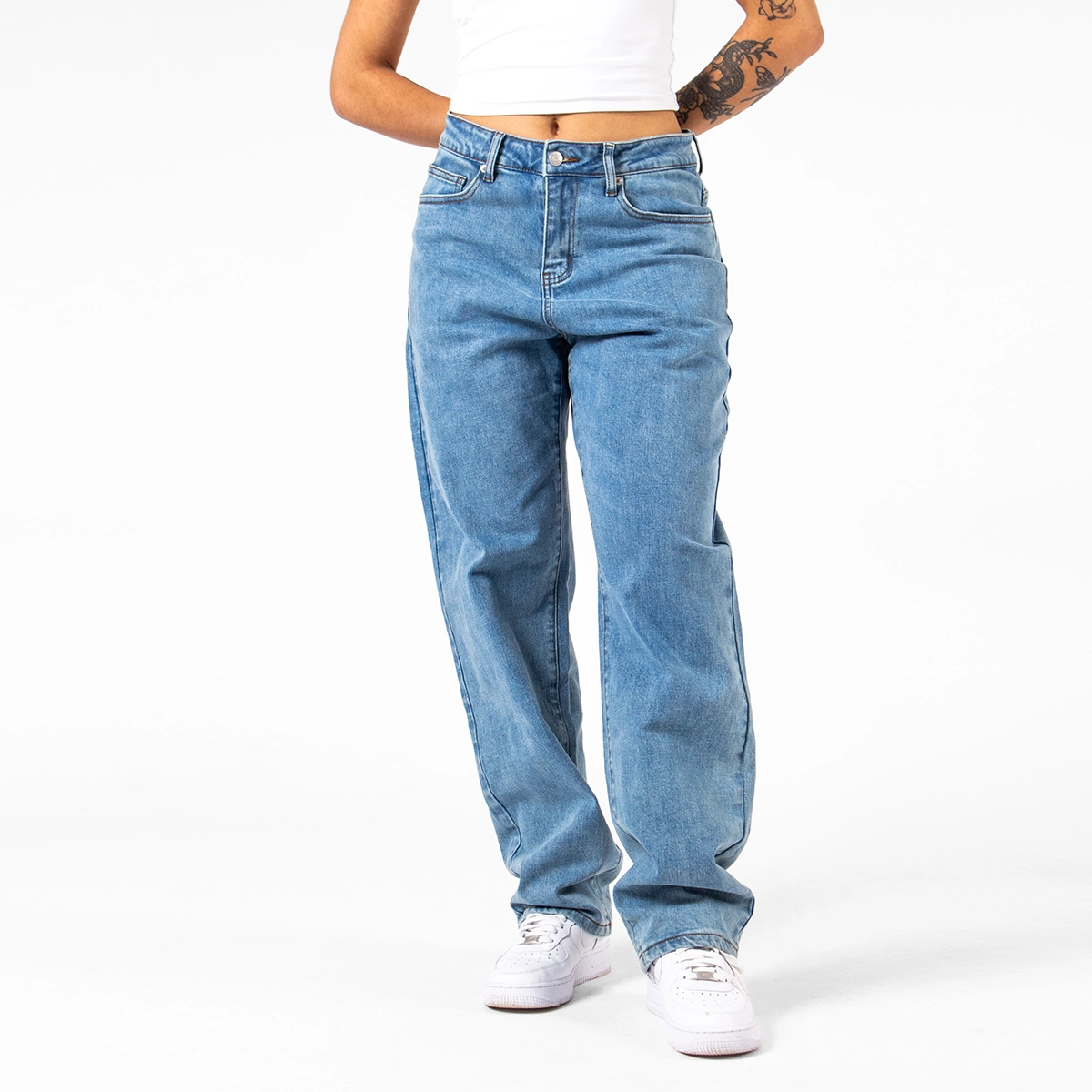 WLKN WLKN : Theodore Baggy Fit Denim Pants