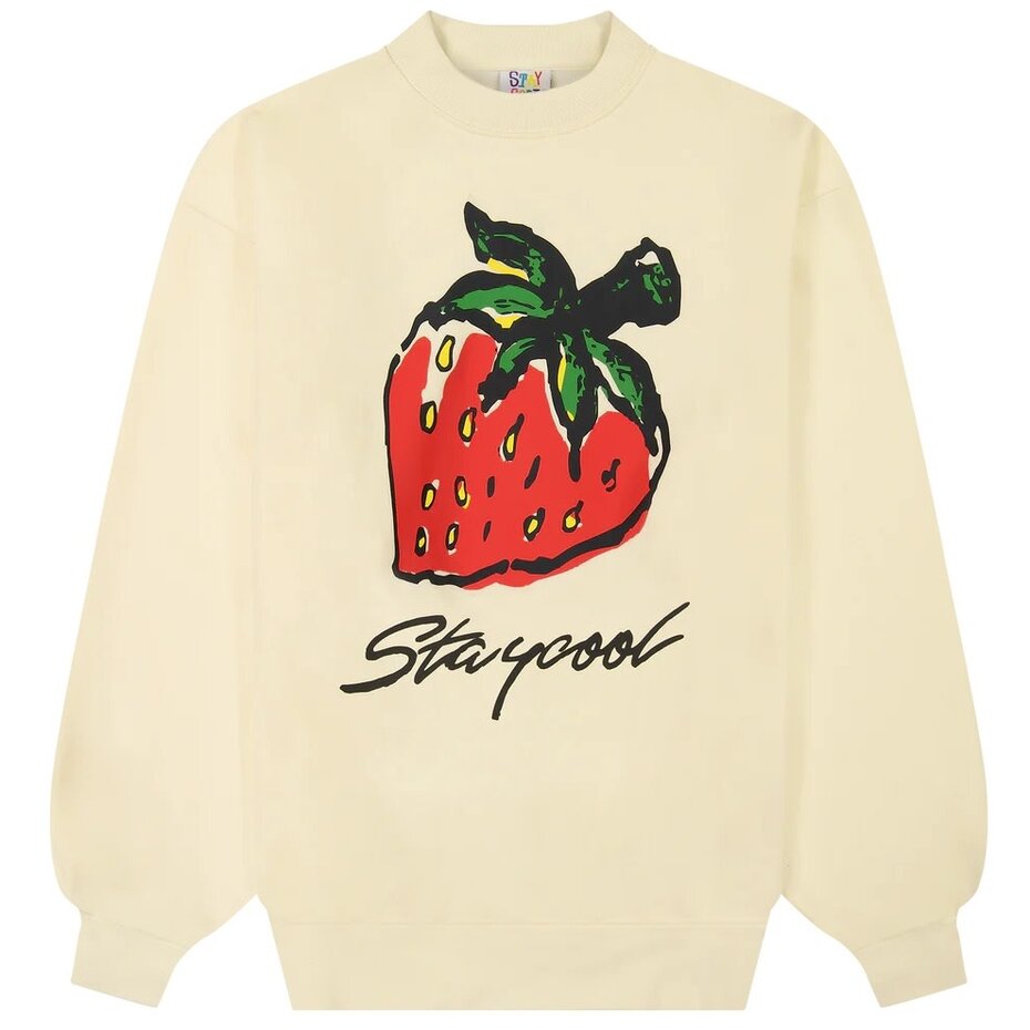Stay Cool nyc Scratch & Sniff Strawberry Sweatshirt WLKN