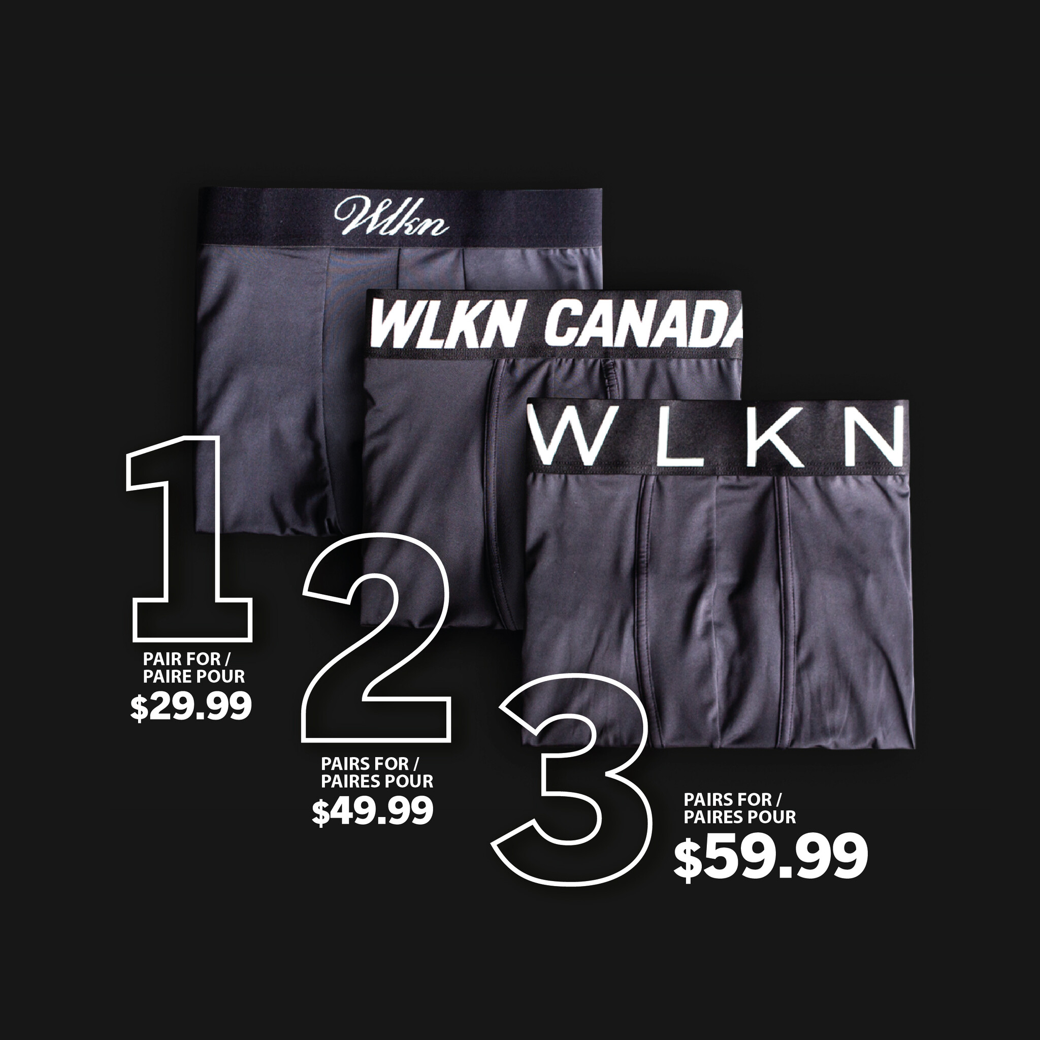 WLKN WLKN : Goal Country Long Boxer Brief