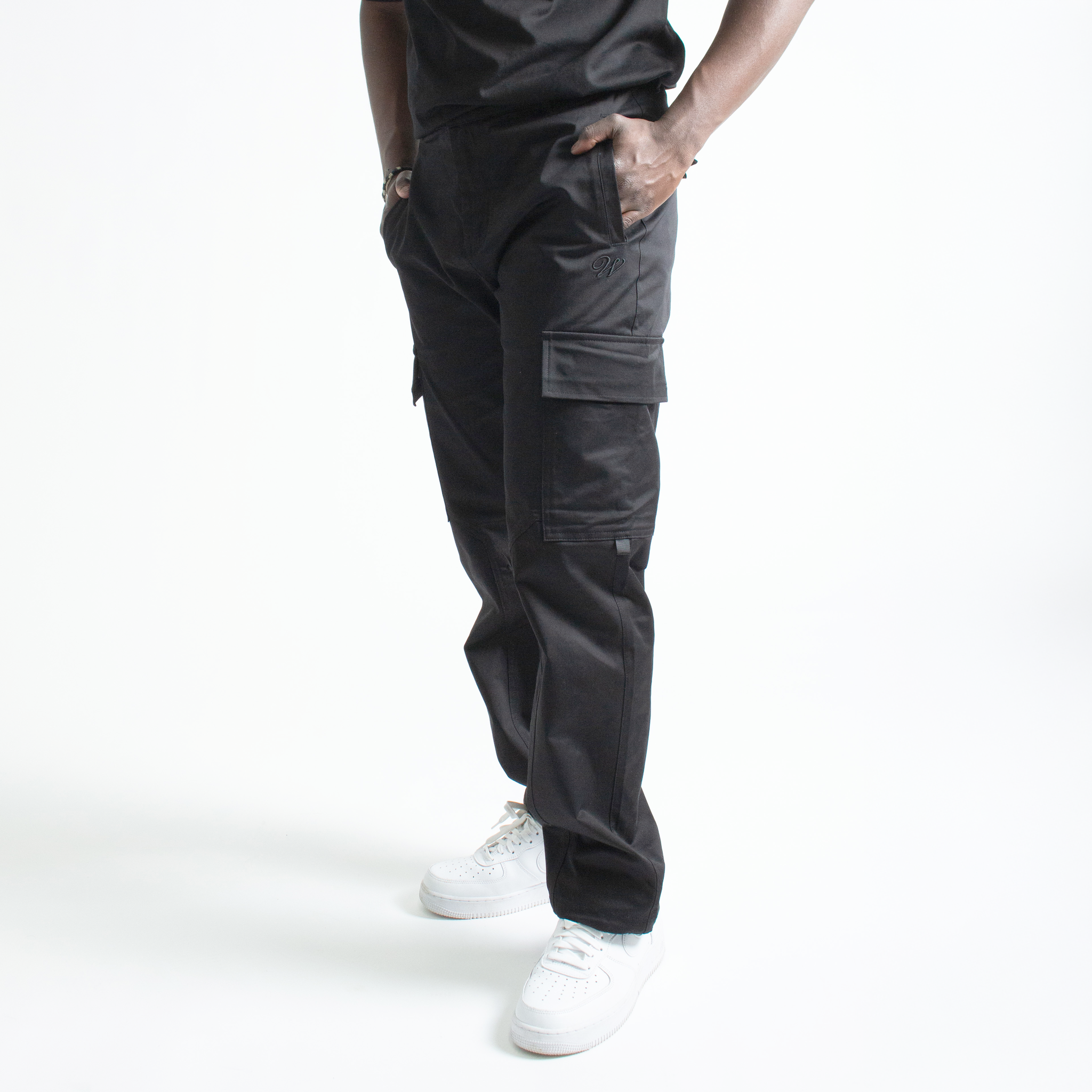 louren military work pants ローレン black M military work pants – louren store