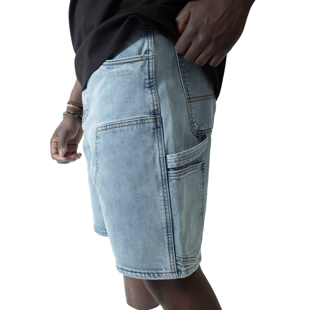 WLKN WLKN : Carpenter Denim Shorts