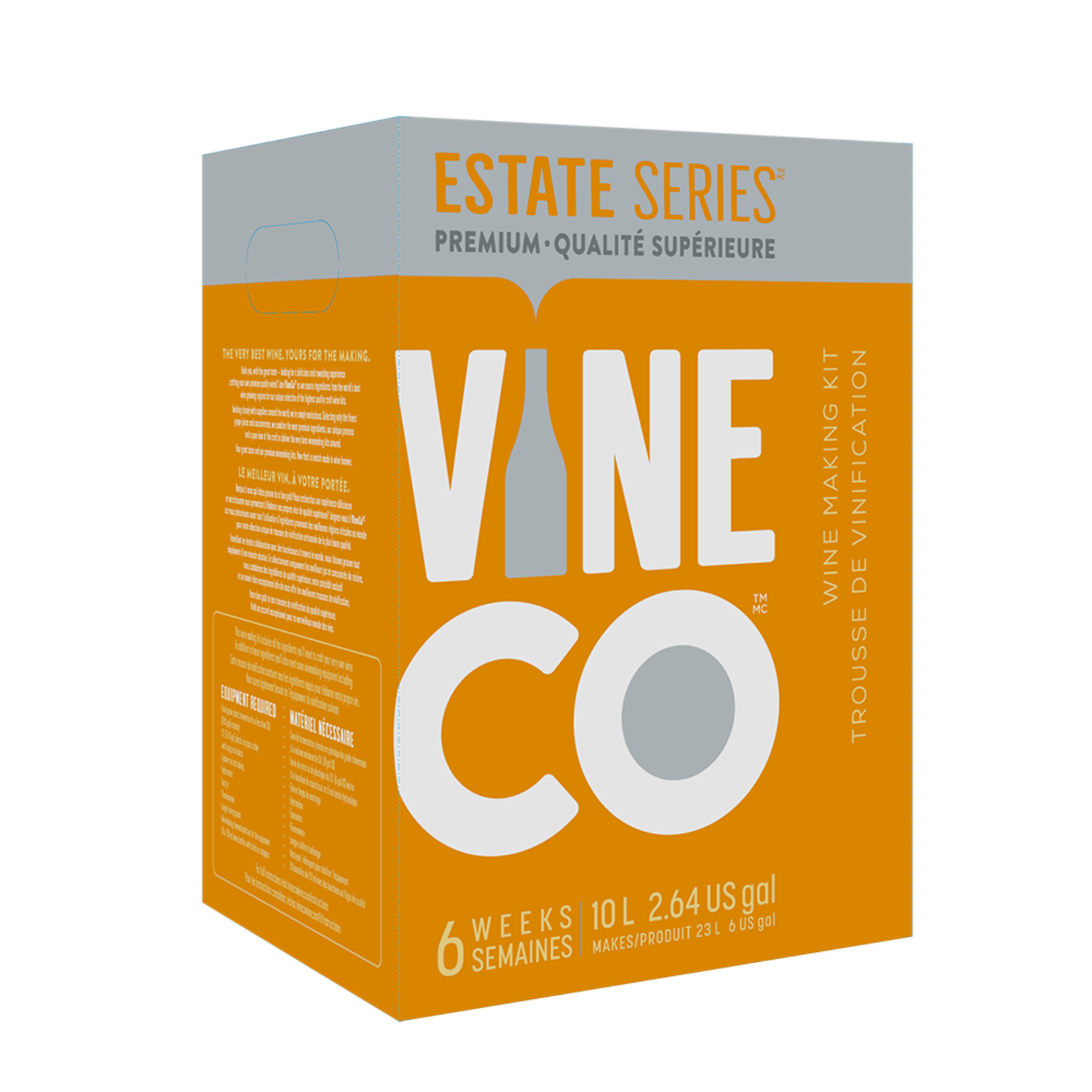 Vine Co. Estate Series Cab Merlot (Wine Kit), CAL 14 L