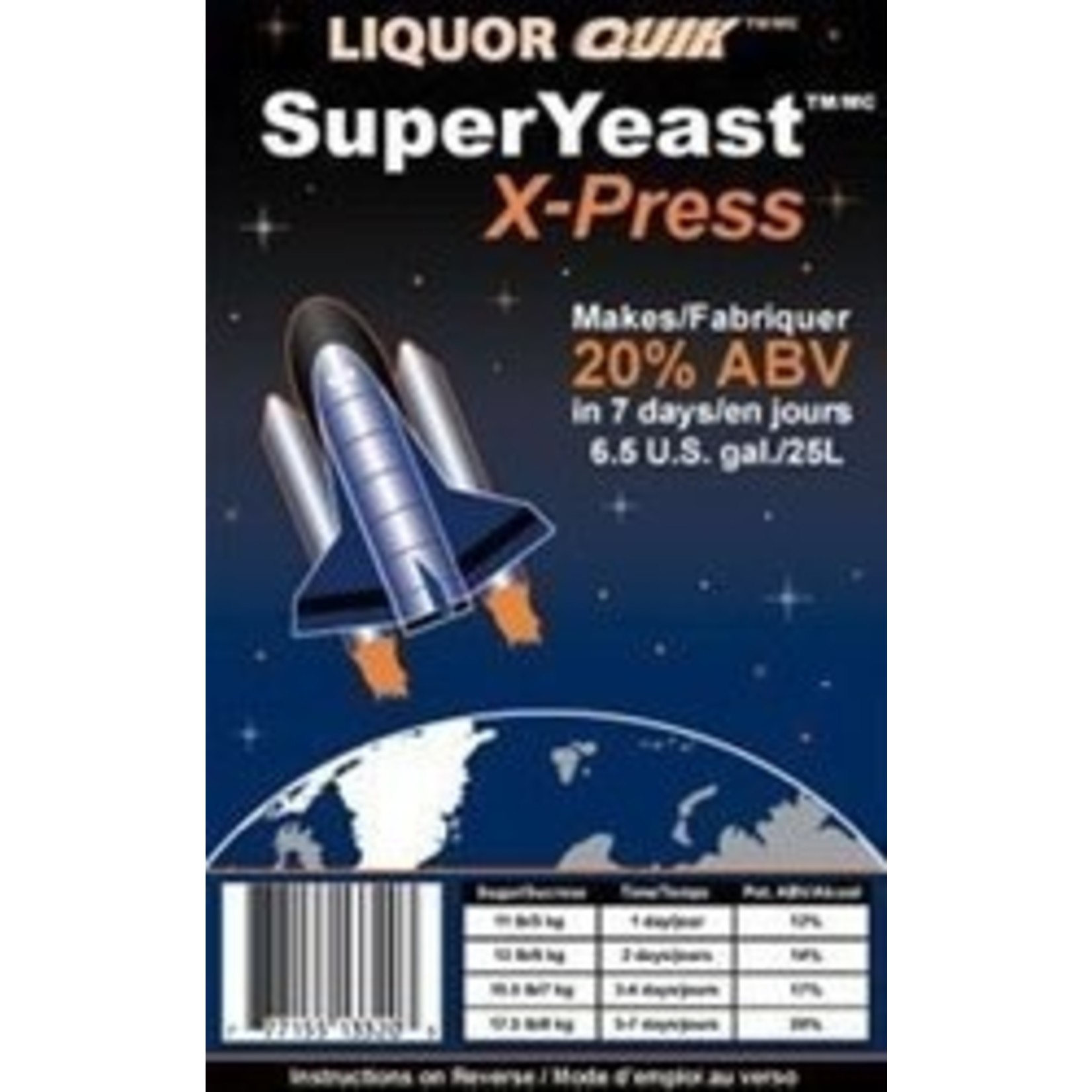 Rocket Super X-Press Distiller's Yeast