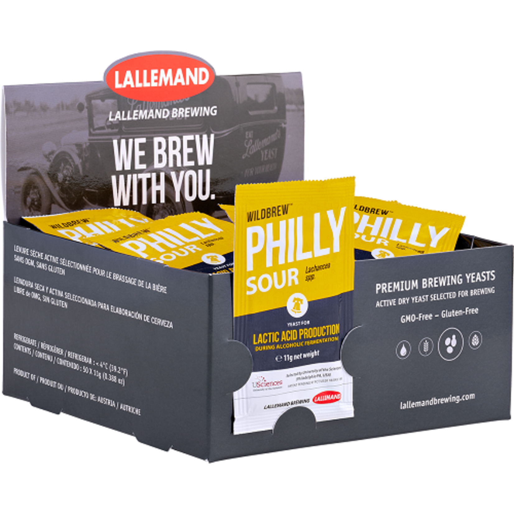 Lallemand LalBrew® WildBrew™ Philly Sour Dry Yeast 11 g sachet
