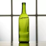750 ml Brown Glass Bordeaux Wine Bottle