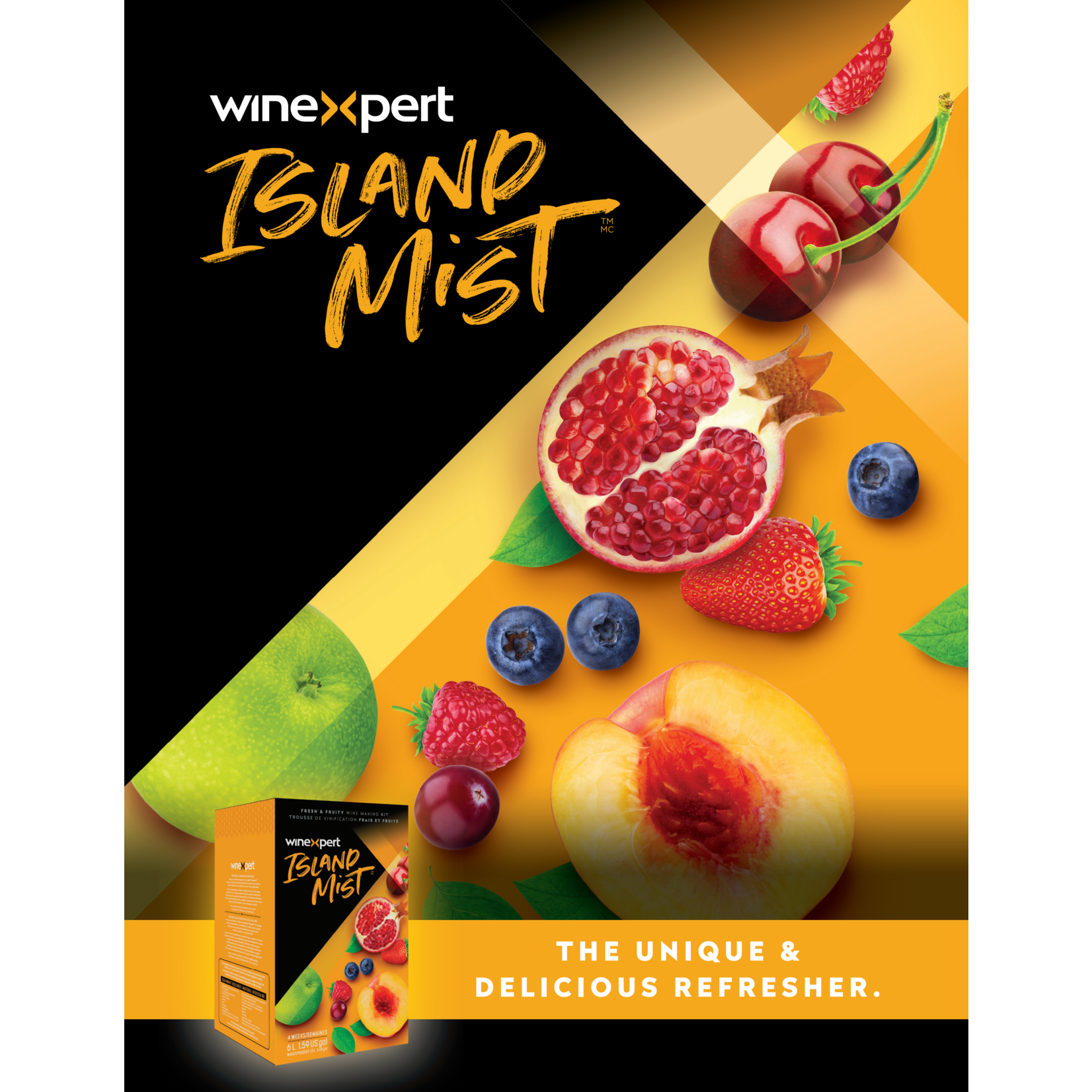 Island Mist Blackberry (Fruit Wine Kit)