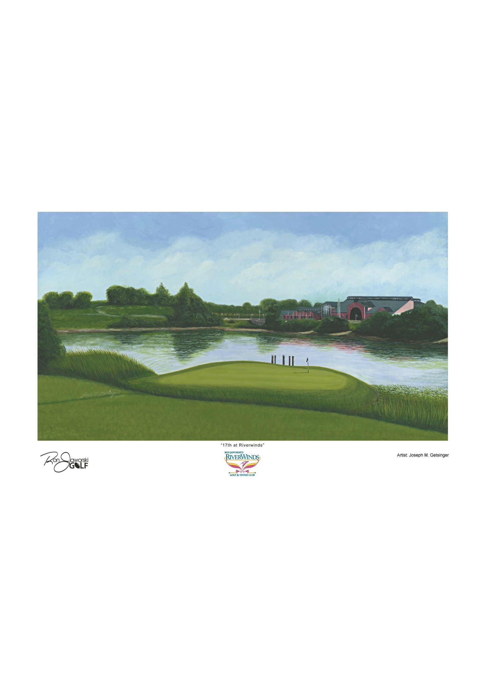 "17th at RiverWinds" 16x24 Giclee Print