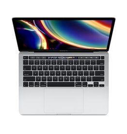 Apple 13-inch MacBook Pro with Touch Bar - Silver 2.0GHz quad-core 10th-generation Intel Core i5 processor, 1TB