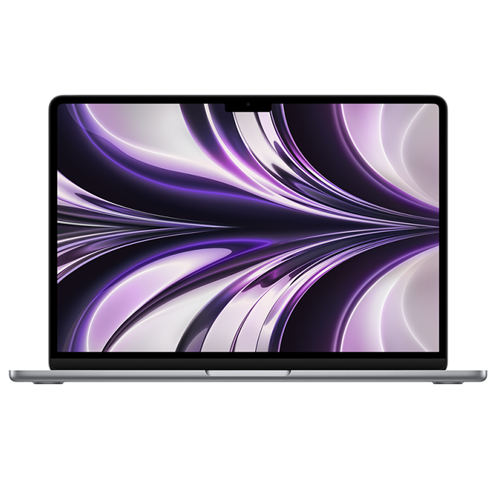 Apple 13-inch MacBook Air- M2 chip, 8‑core CPU, 8‑core GPU, 8GB, 256GB SSD - Space Gray