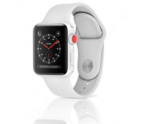 Apple Apple Watch Series 3 GPS + Cellular, 42mm Silver Aluminum