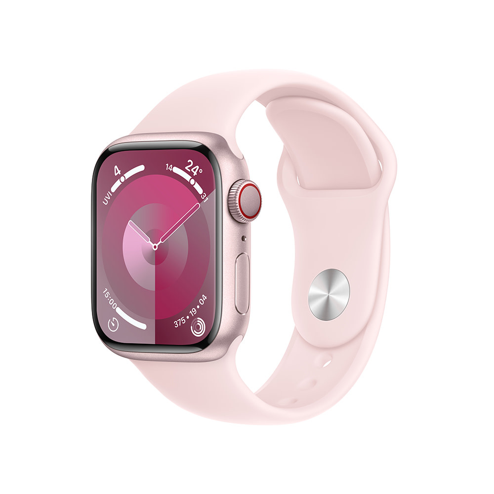 Apple Apple Watch Series 9 GPS + Cellular 41mm Pink Aluminum Case  