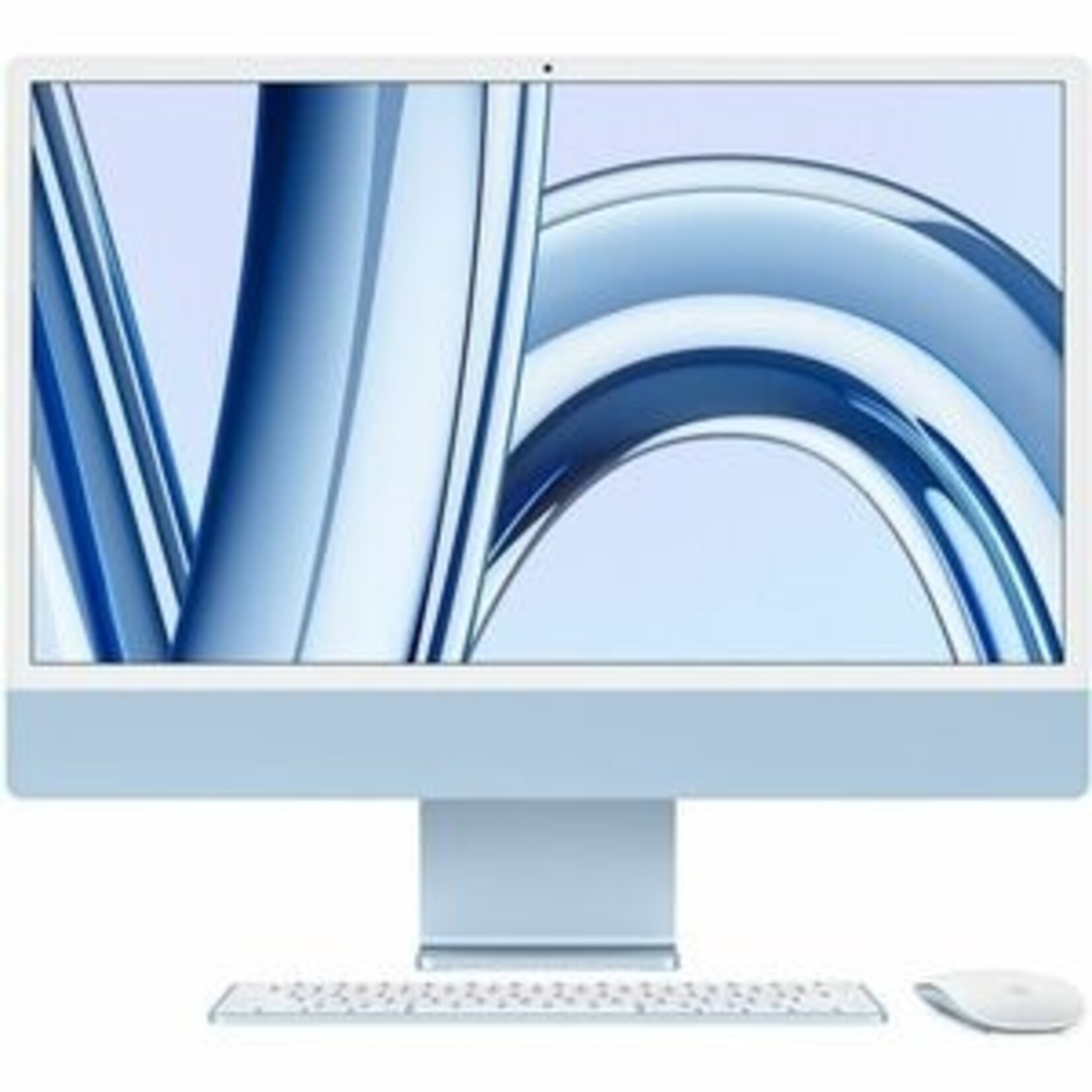 Apple 24‑inch iMac: M3: 8C, 10C GPU,  8GB, 256GB SSD - Blue