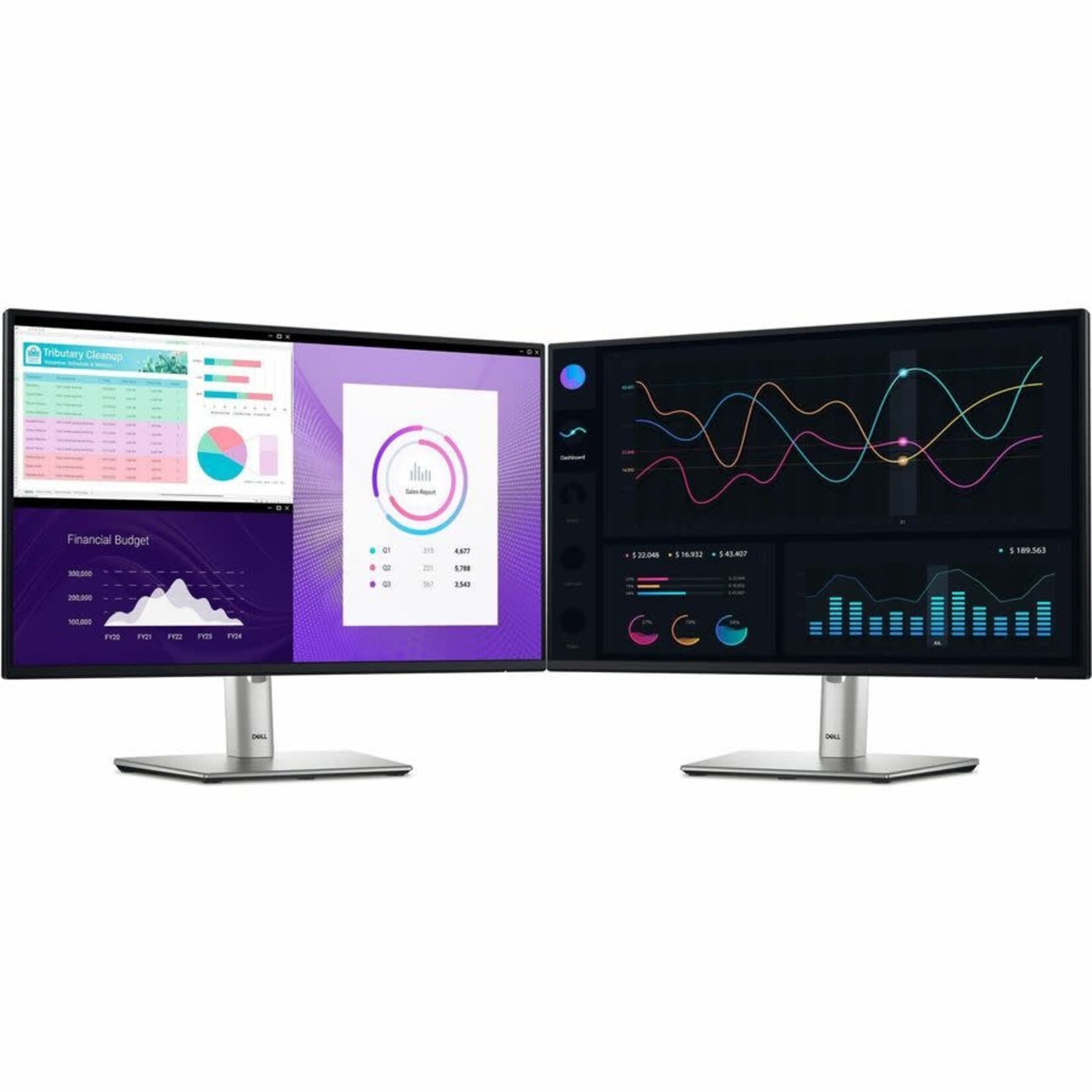 Dell Dell 24 inch Monitor, LED - 16:9
