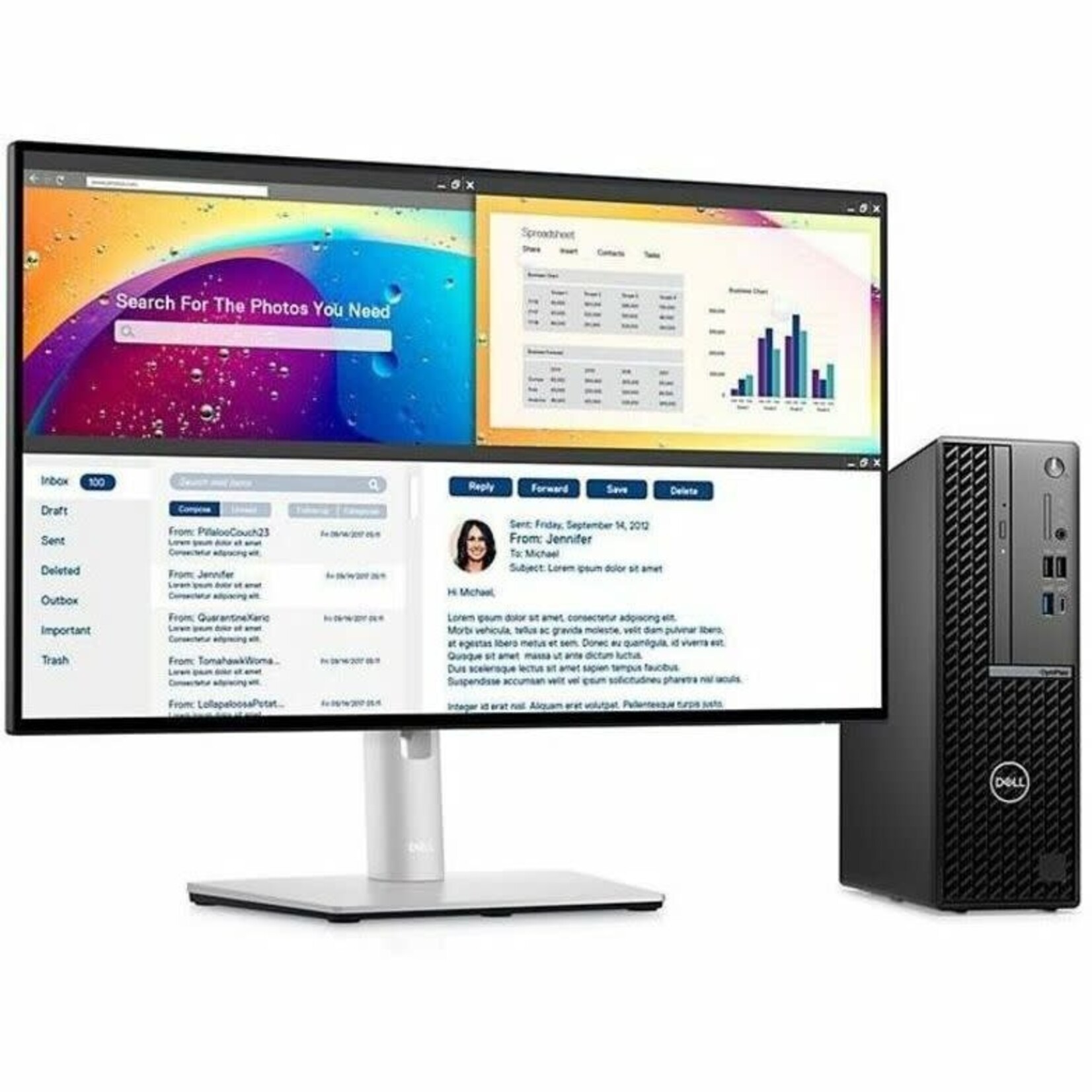 Dell Dell OptiPlex 7020 - Intel 14th Gen i9-14900 - 64 GB - 1 TB SSD - Small Form Factor