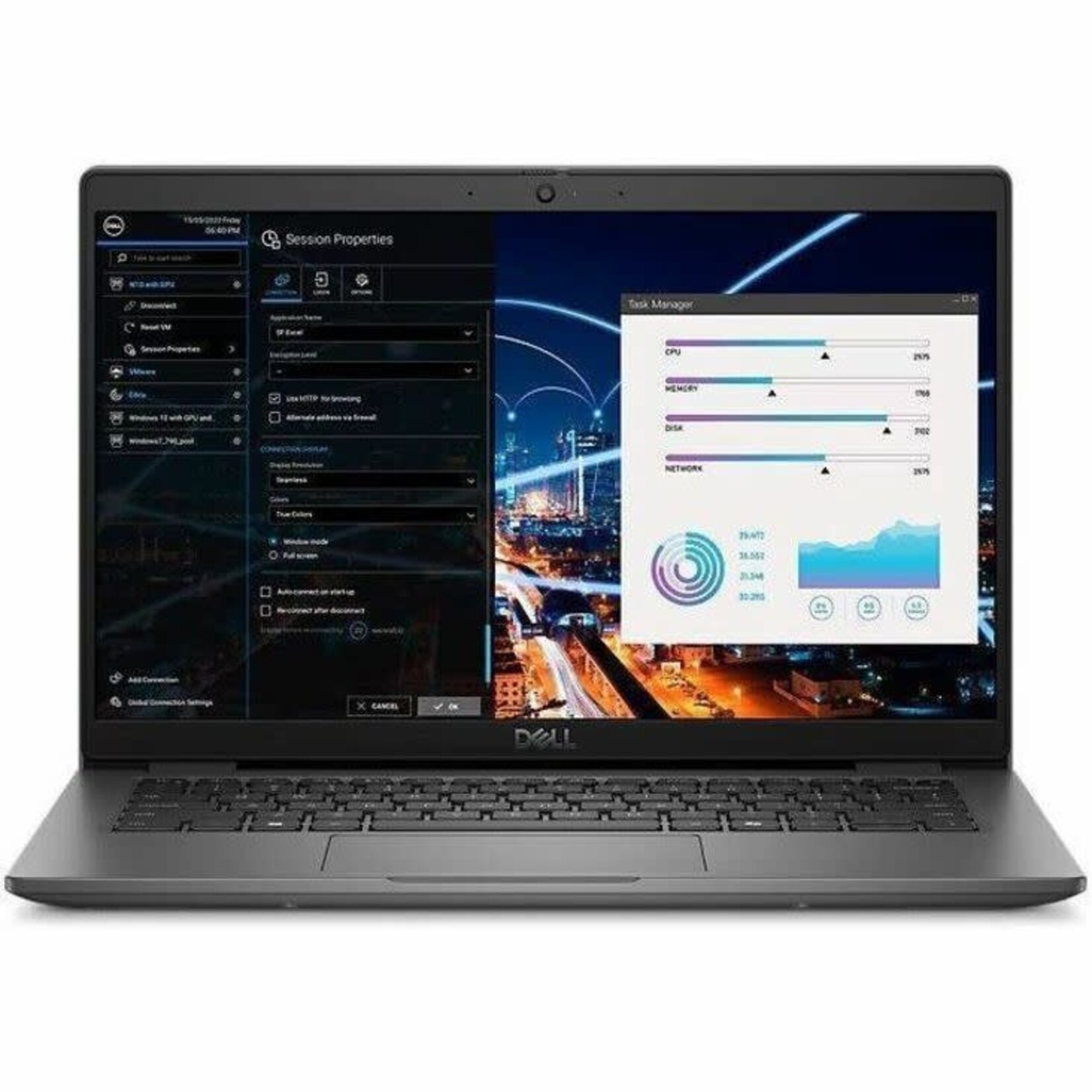 Dell Dell Latitude 3450 - 14 inch - Intel Core i5-1335U 13th Gen - 16 GB - 256 GB SSD  - Soft Charcoal
